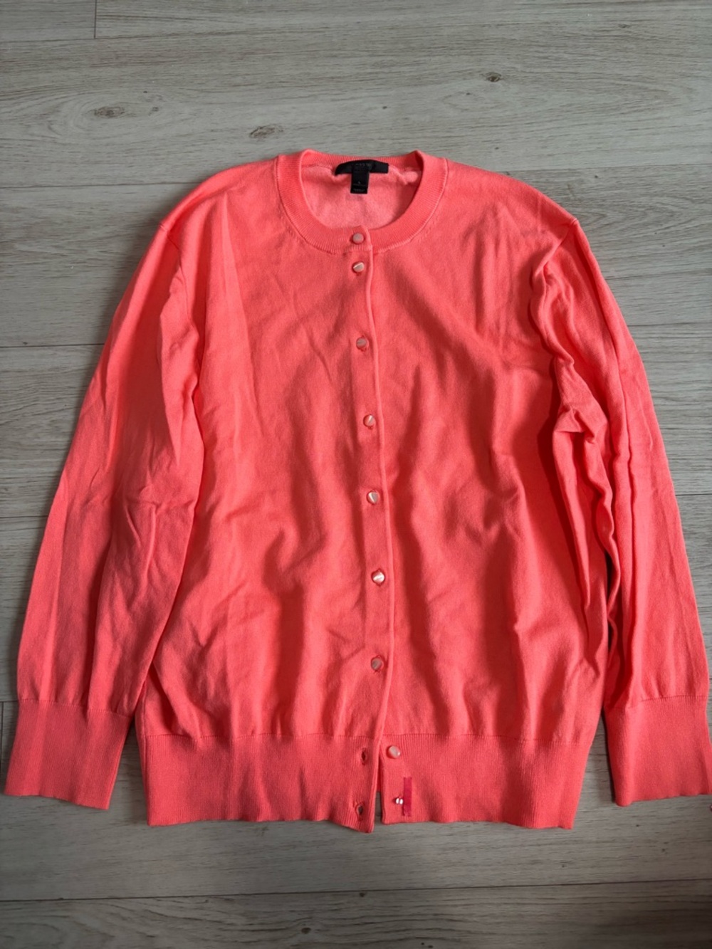 J. Crew Cardigan Pink Size Large